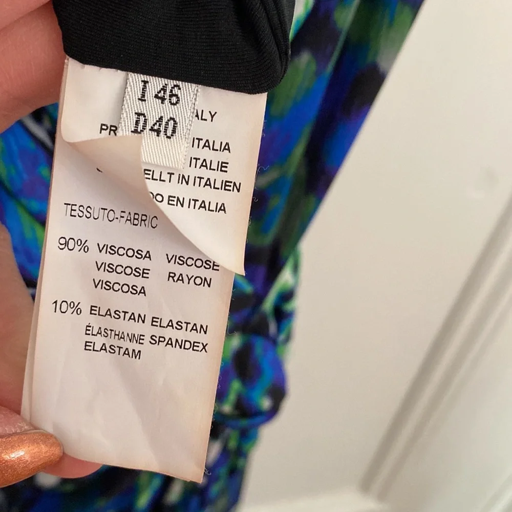 Blumarine Animal print dress size 10 - Picture 8 of 9